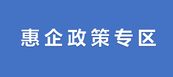 惠企政策专区